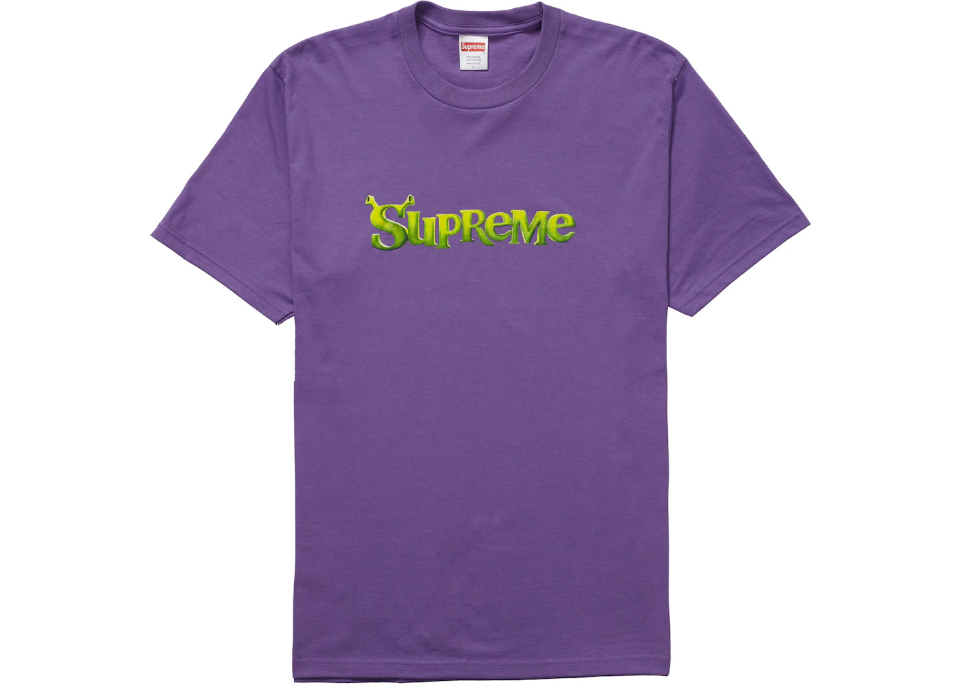 Supreme Shrek Tee Purple