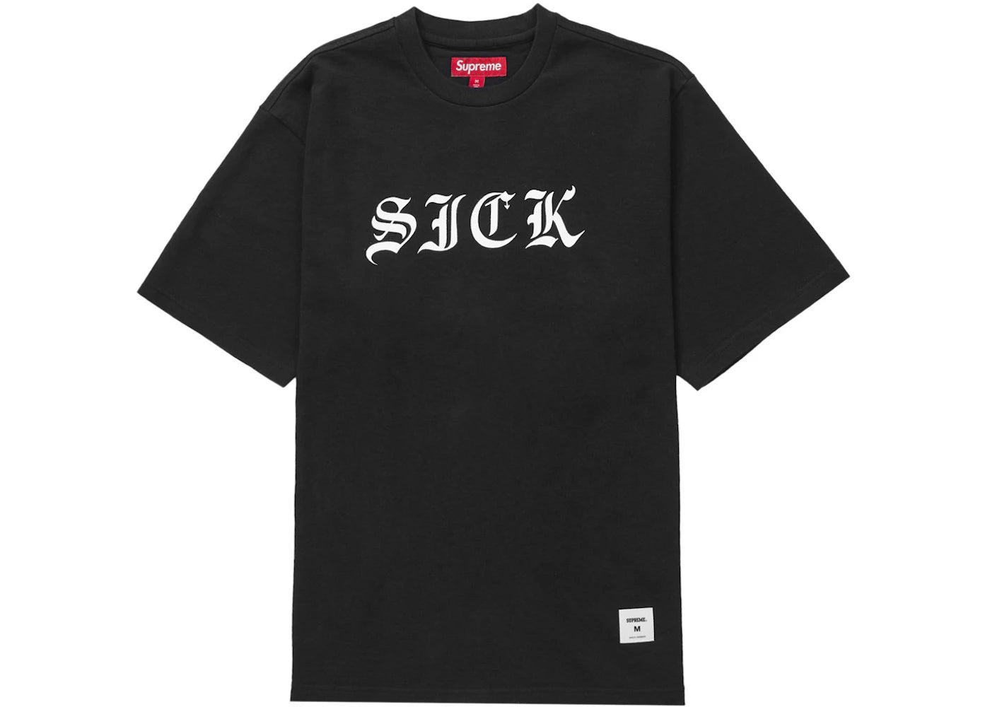 Supreme Sick S/S Top Black