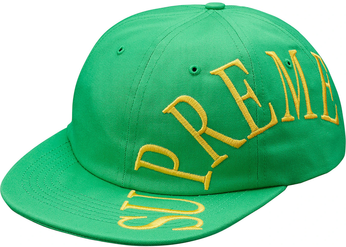 Supreme Side Arc 6-Panel Green