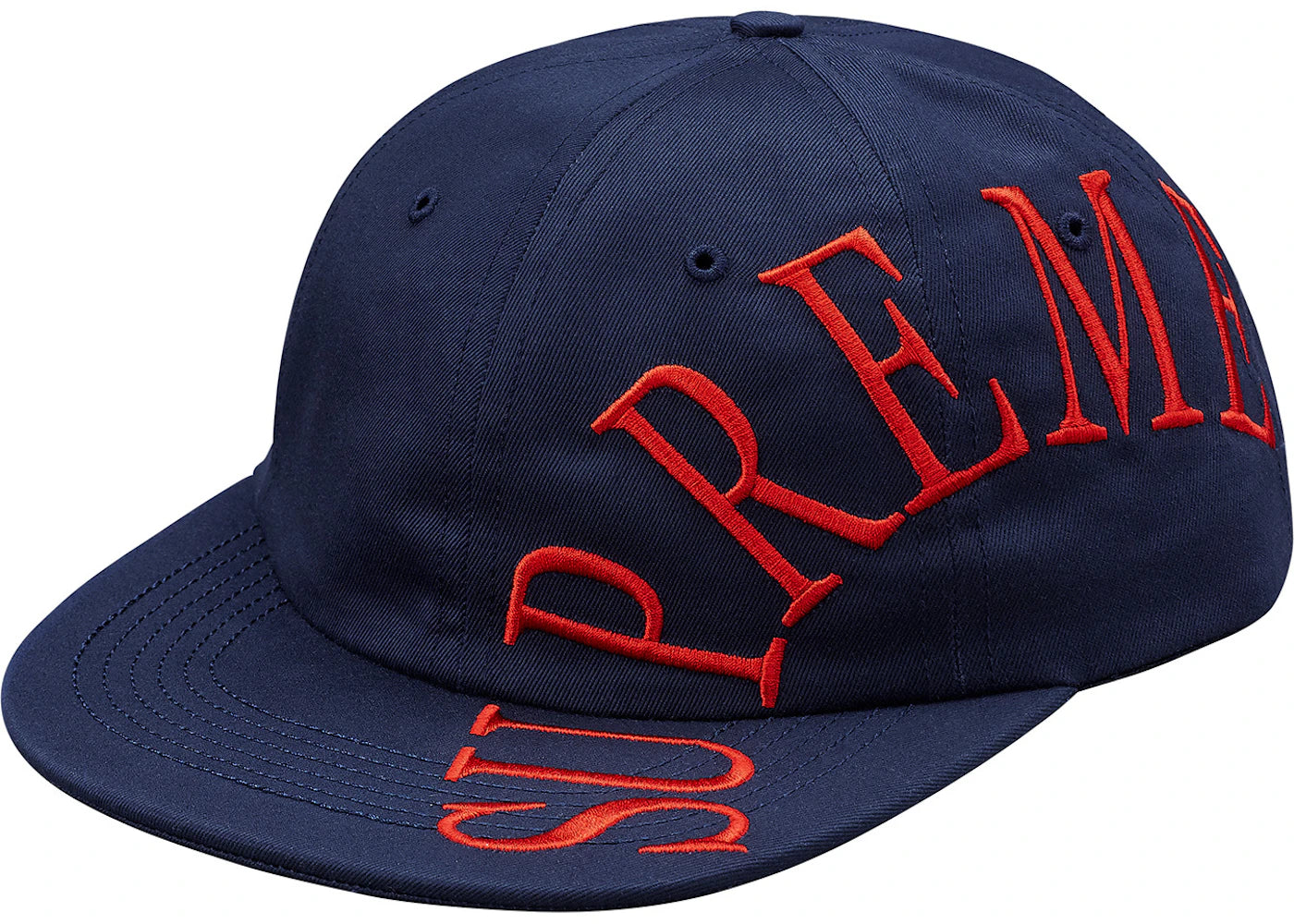 Supreme Side Arc 6-Panel Navy