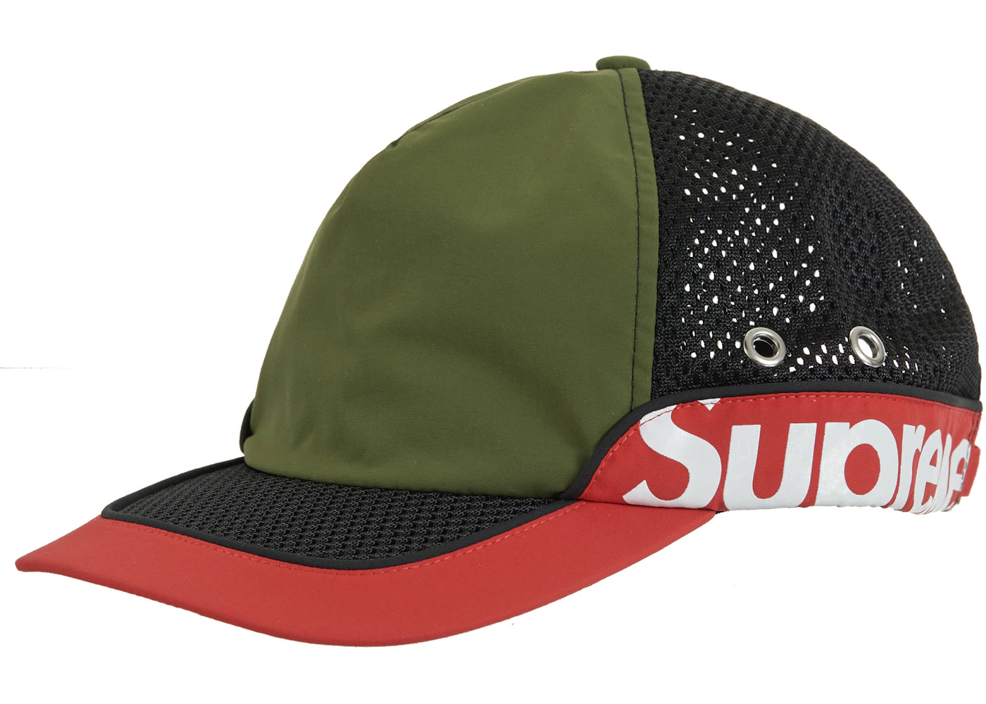 Supreme Side Logo 5-Panel (SS22) Olive