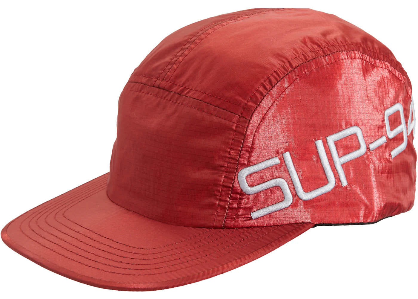 Supreme Side Logo Camp Cap Red