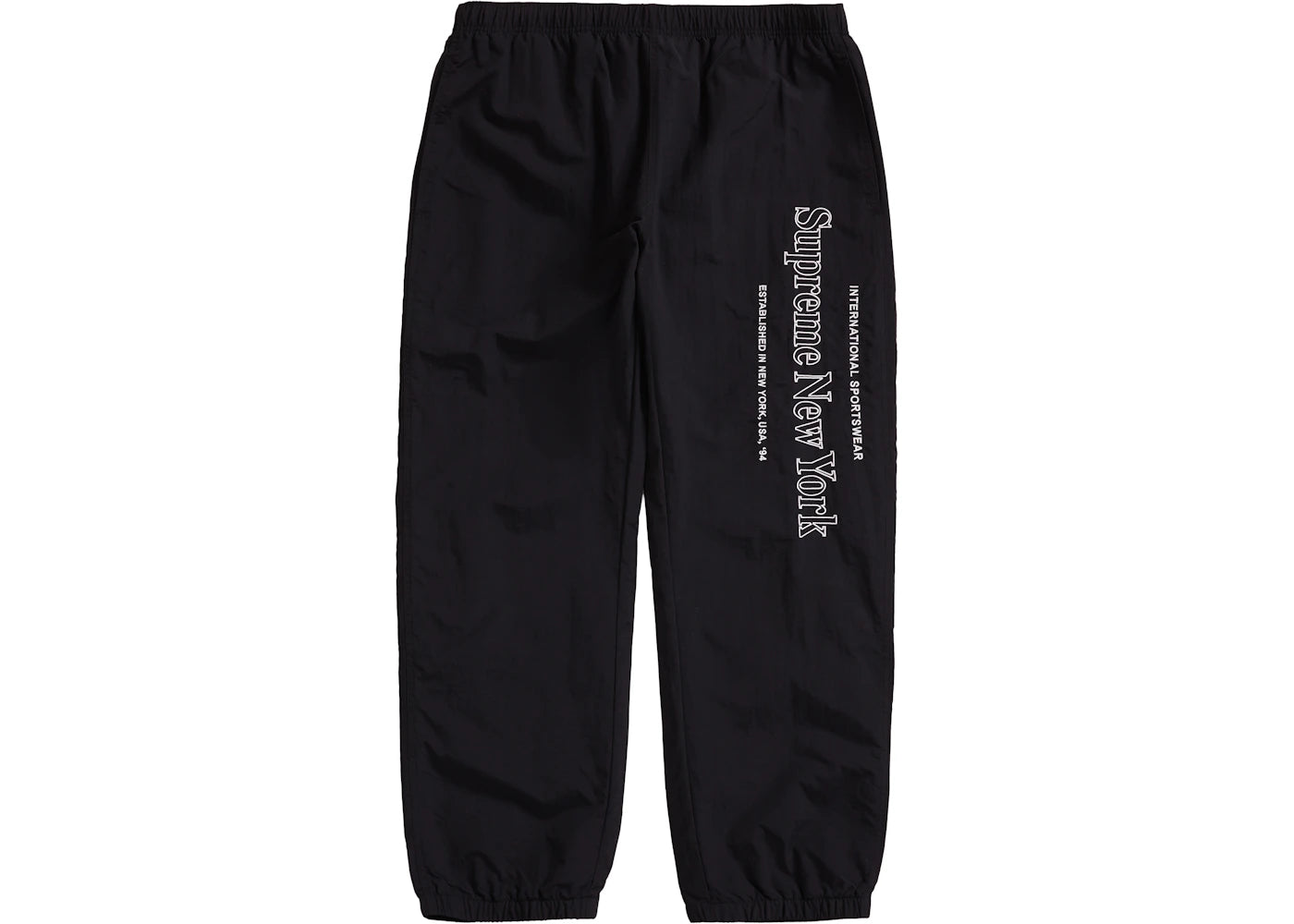 Supreme Side Logo Track Pant (FW20) Black