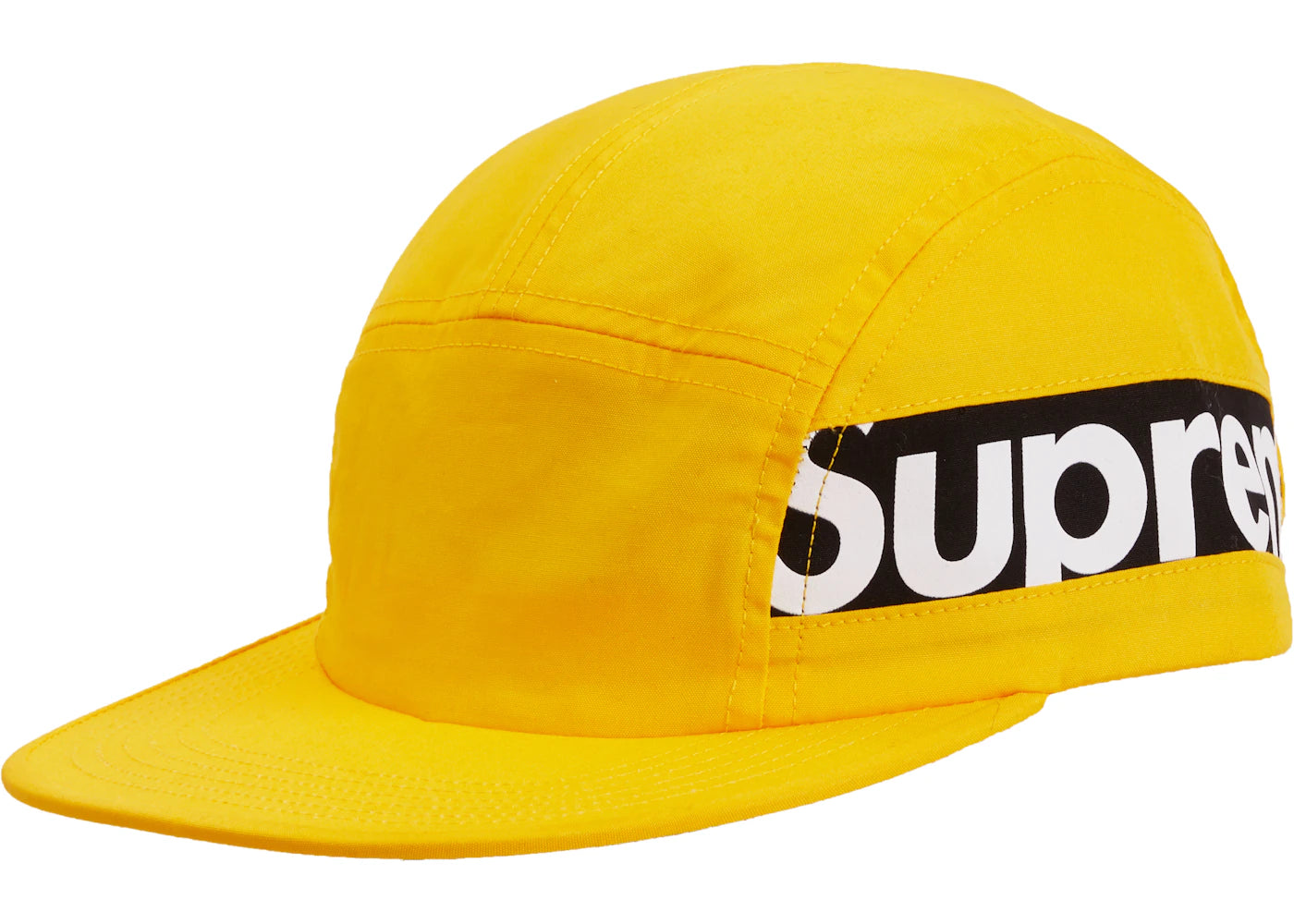 Supreme Side Panel Camp Cap Gold