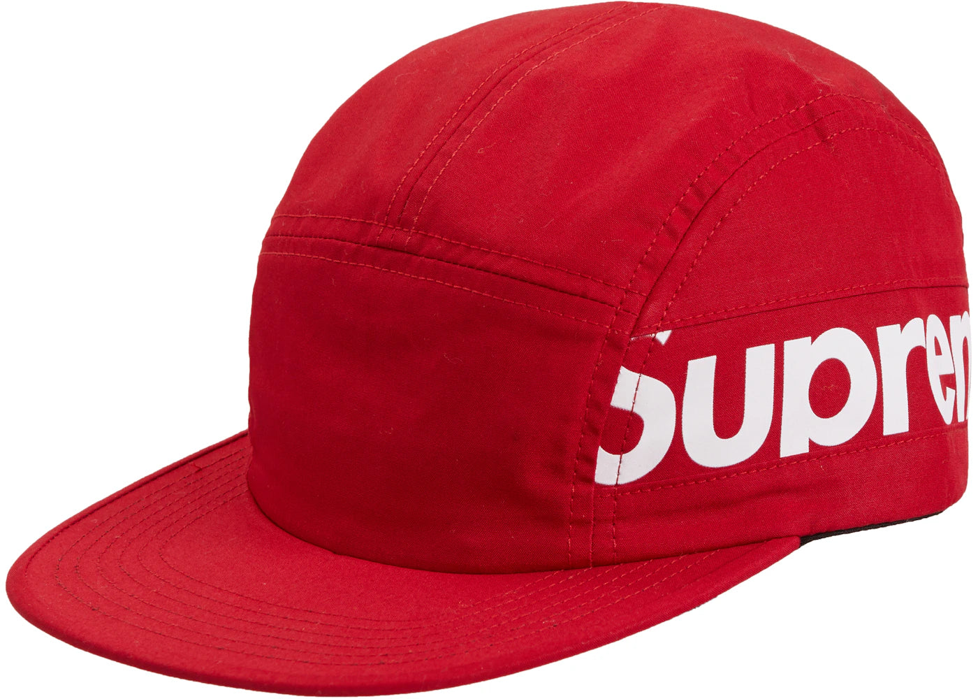 Supreme Side Panel Camp Cap Red