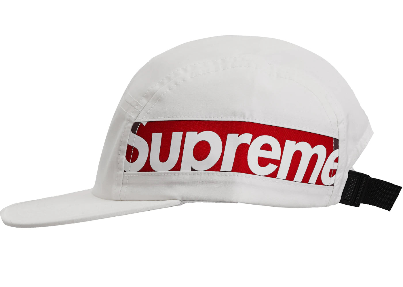 Supreme Side Panel Camp Cap White