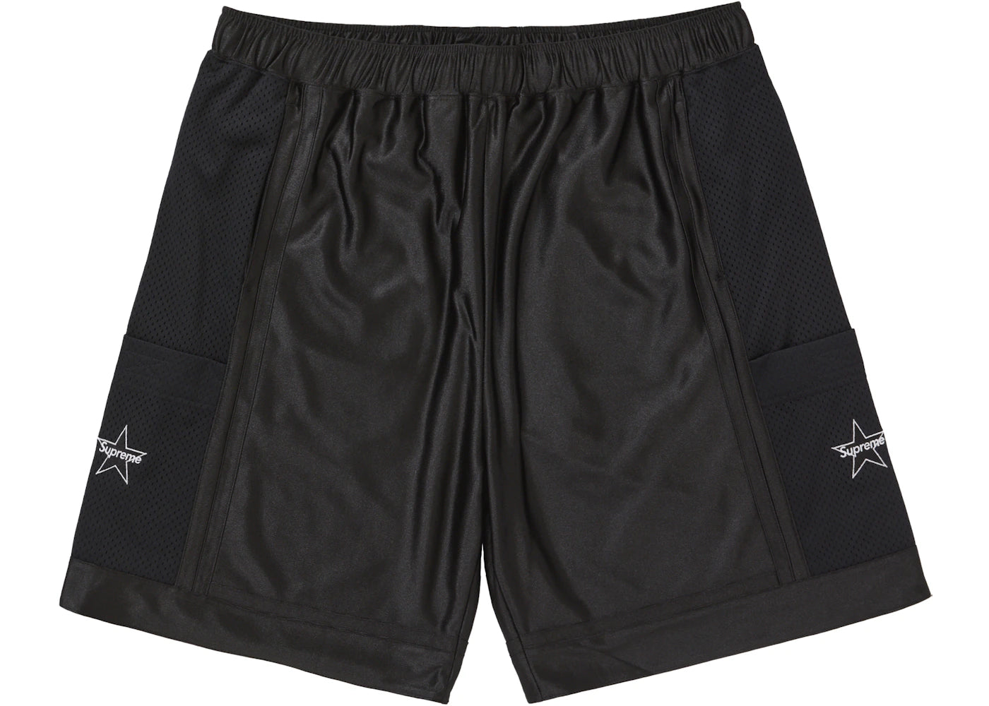 Supreme Side Pocket Basketball Short Black