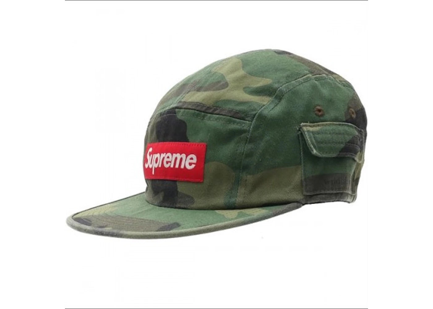 Supreme Side Pocket Camp Cap Camo