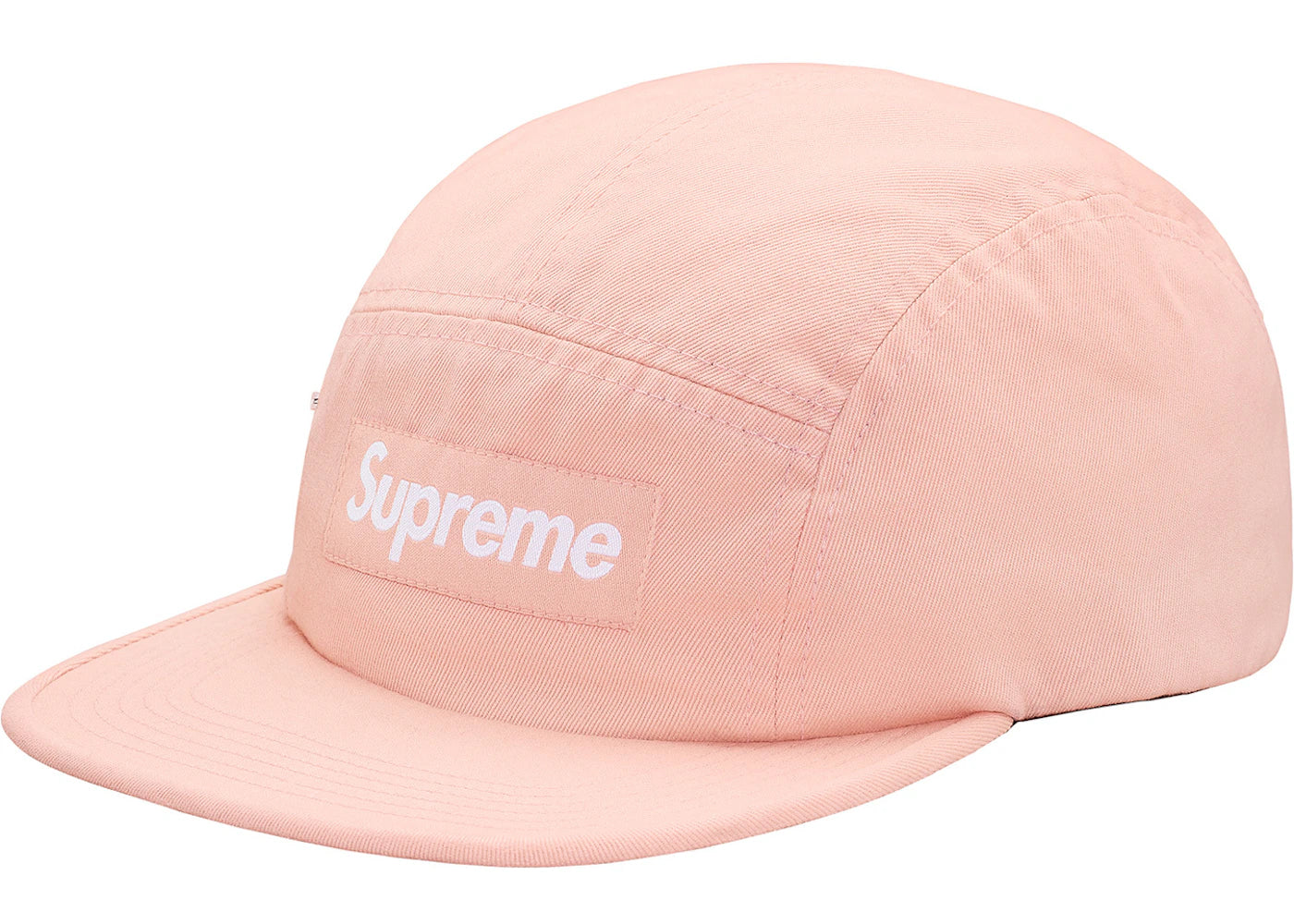 Supreme Side Zip Camp Cap Light Peach