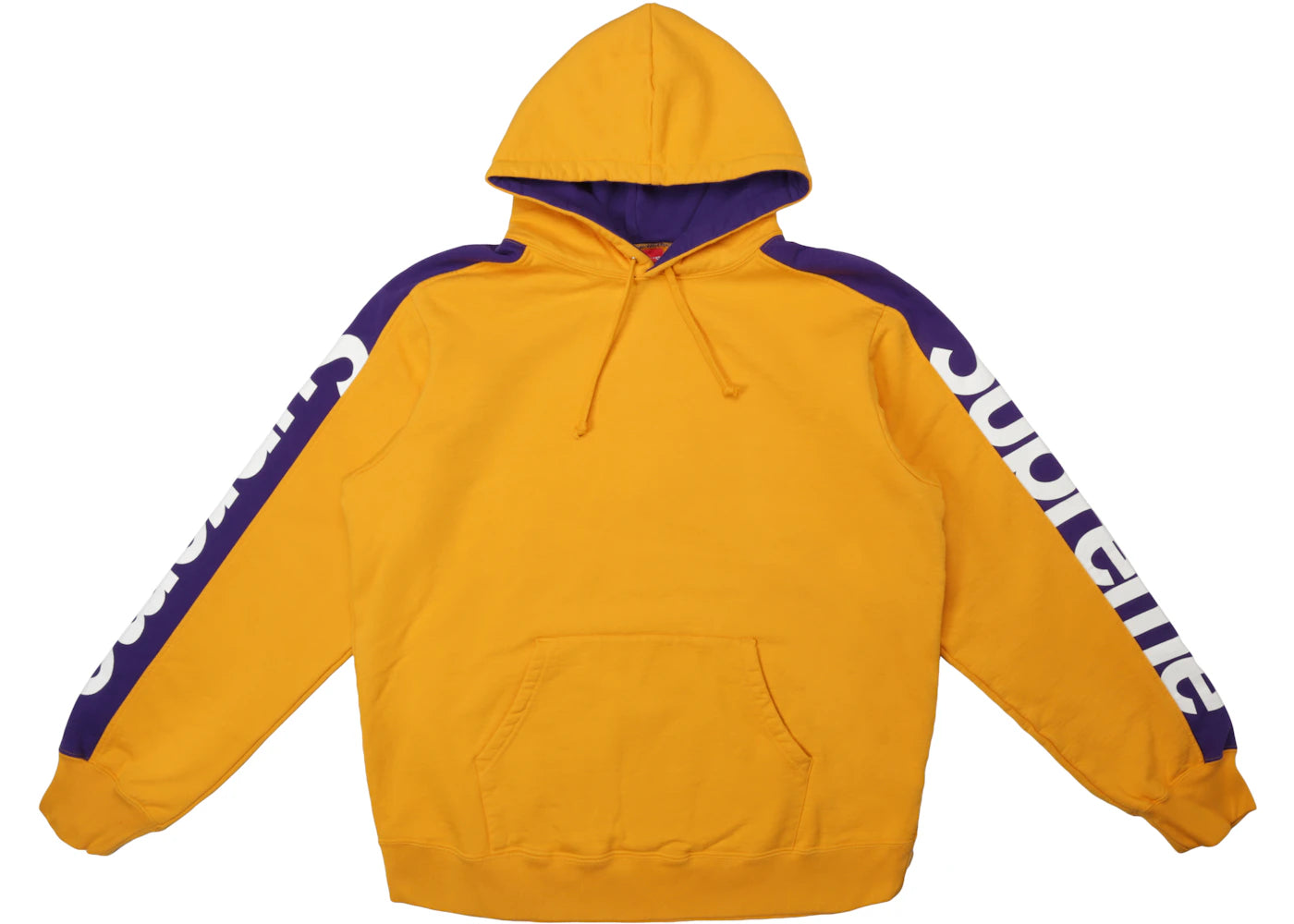 Supreme Sideline Hooded Sweatshirt Gold