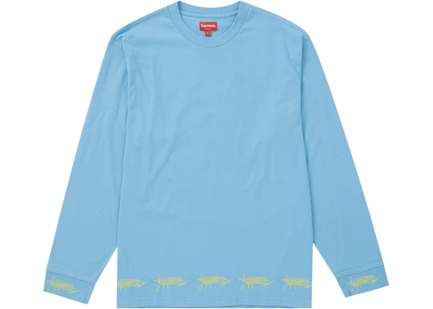 Supreme Signature L/S Top Blue