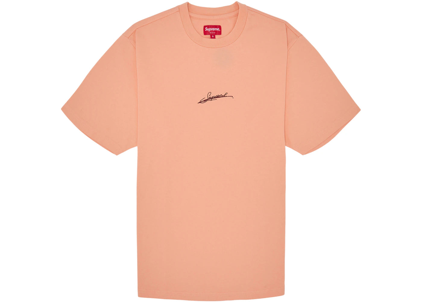 Supreme Signature S/S Top Peach