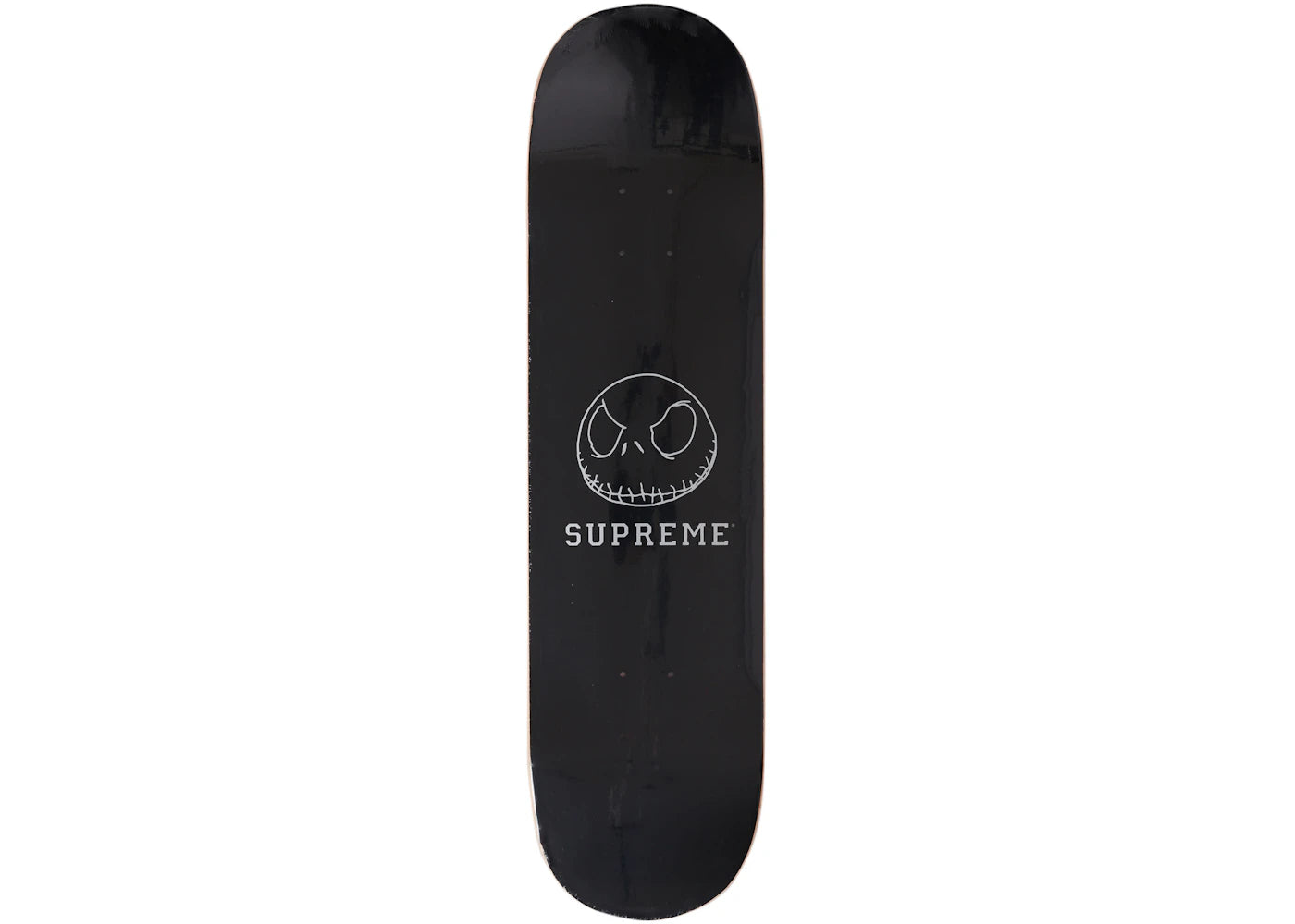 Supreme Skeleton Skateboard Deck Black