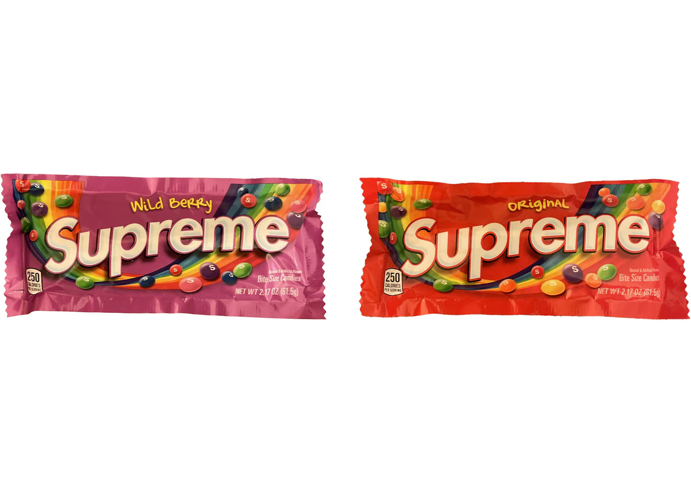 Supreme Skittles Set (Not Fit For Human Consumption) Red & Purple