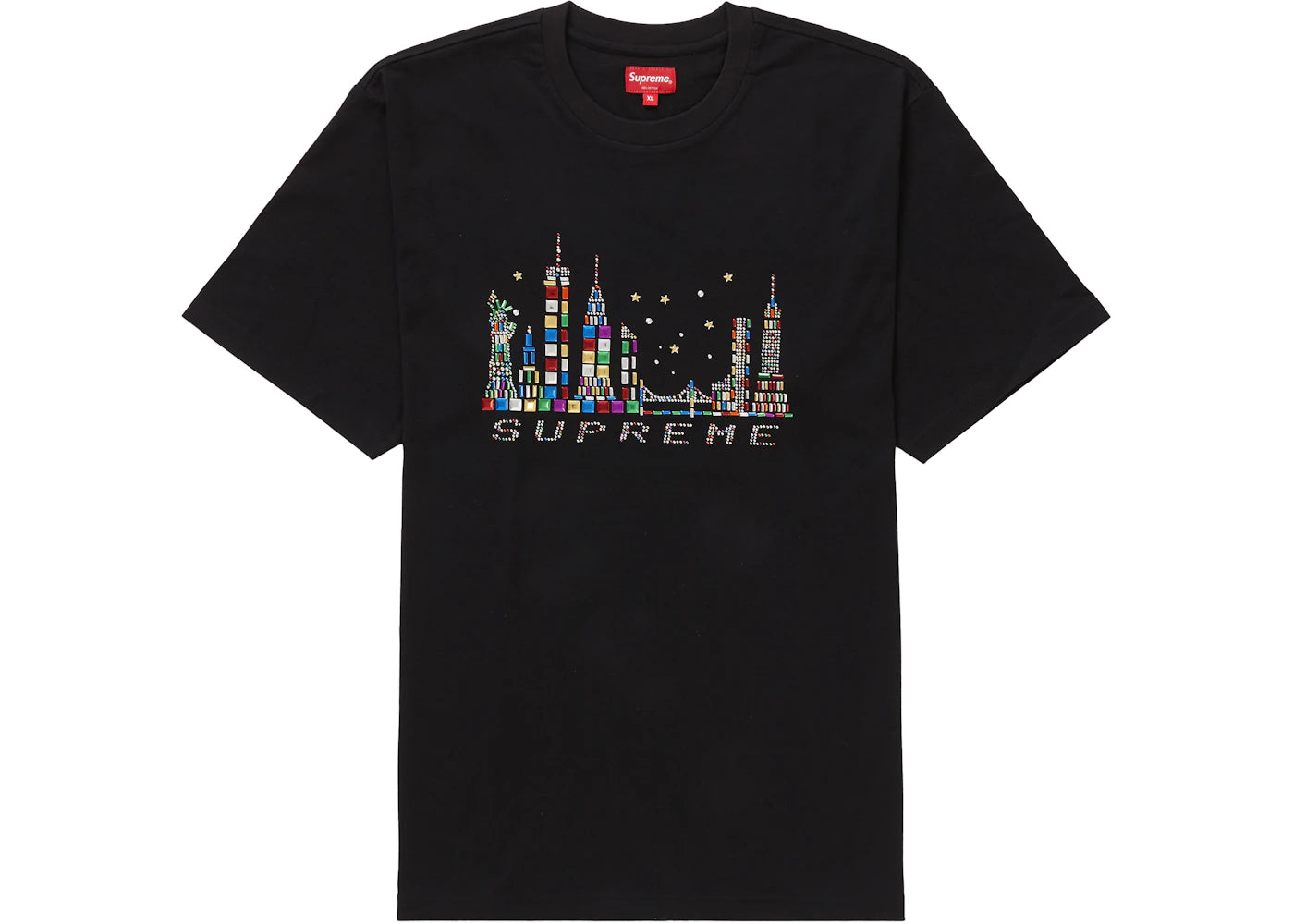 Supreme Skyline S/S Top Black