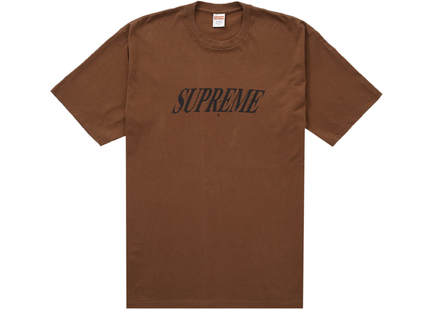 Supreme Slap Shot Tee Brown