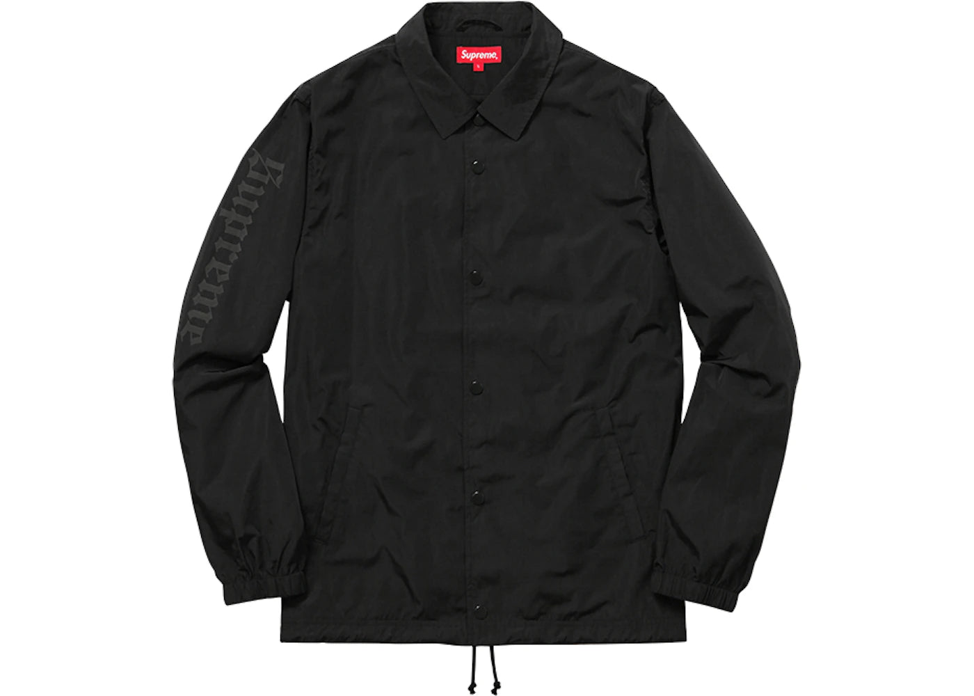 Supreme Slayer Cutter Coaches Jacket Black