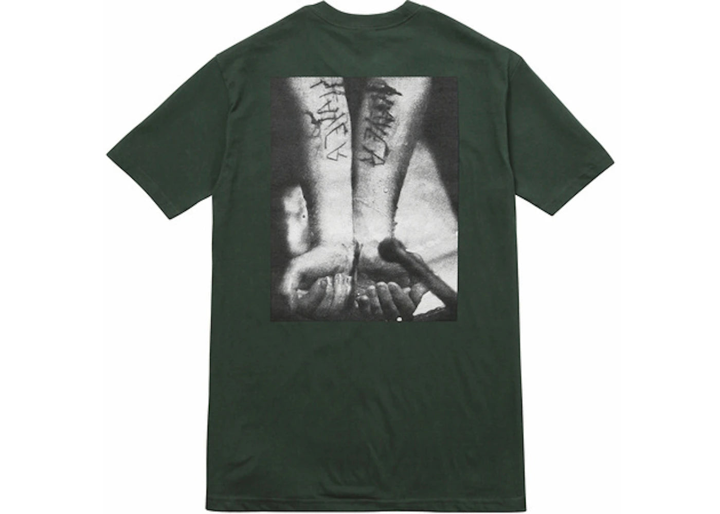 Supreme Slayer Cutter Tee Dark Green