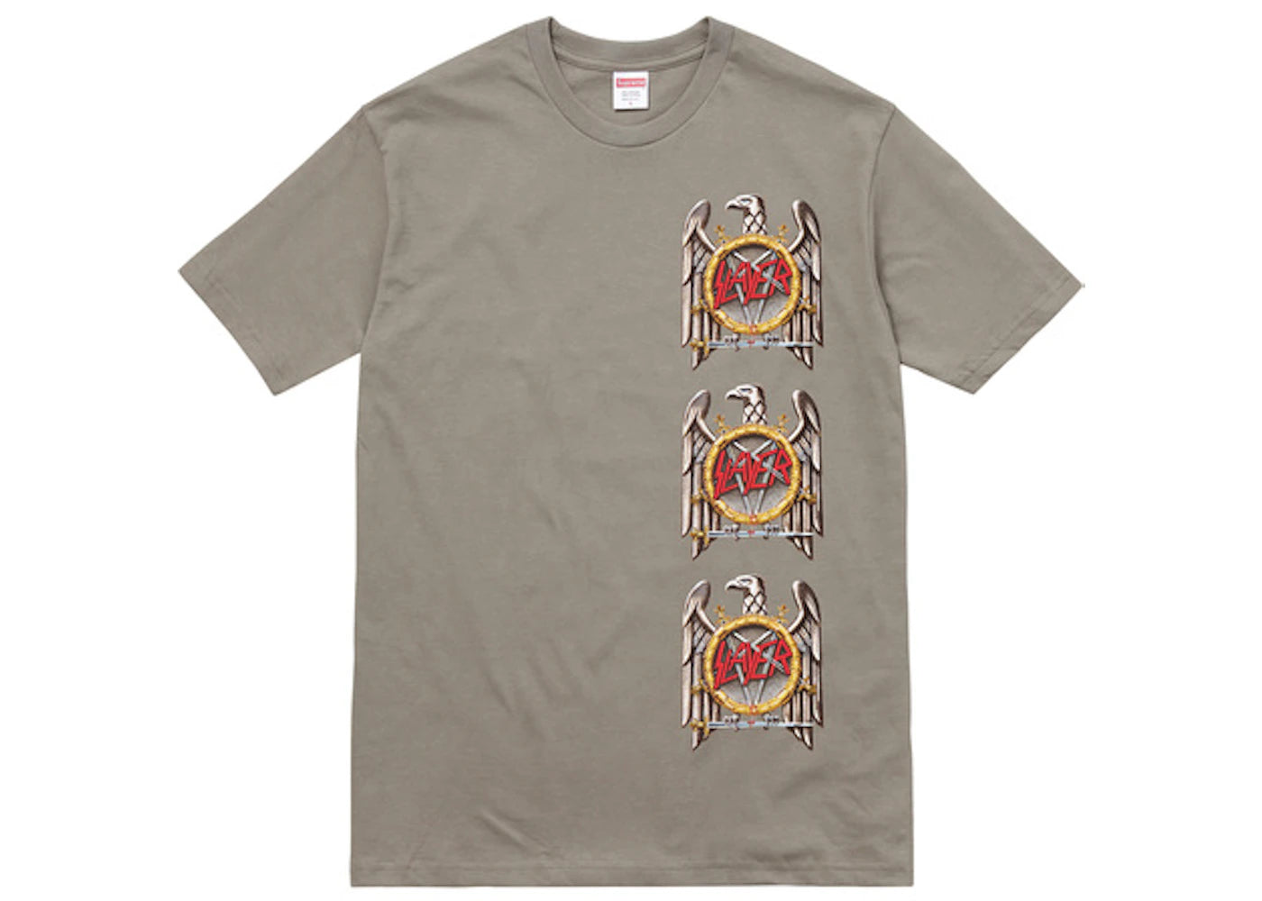 Supreme Slayer Eagle Tee Stone