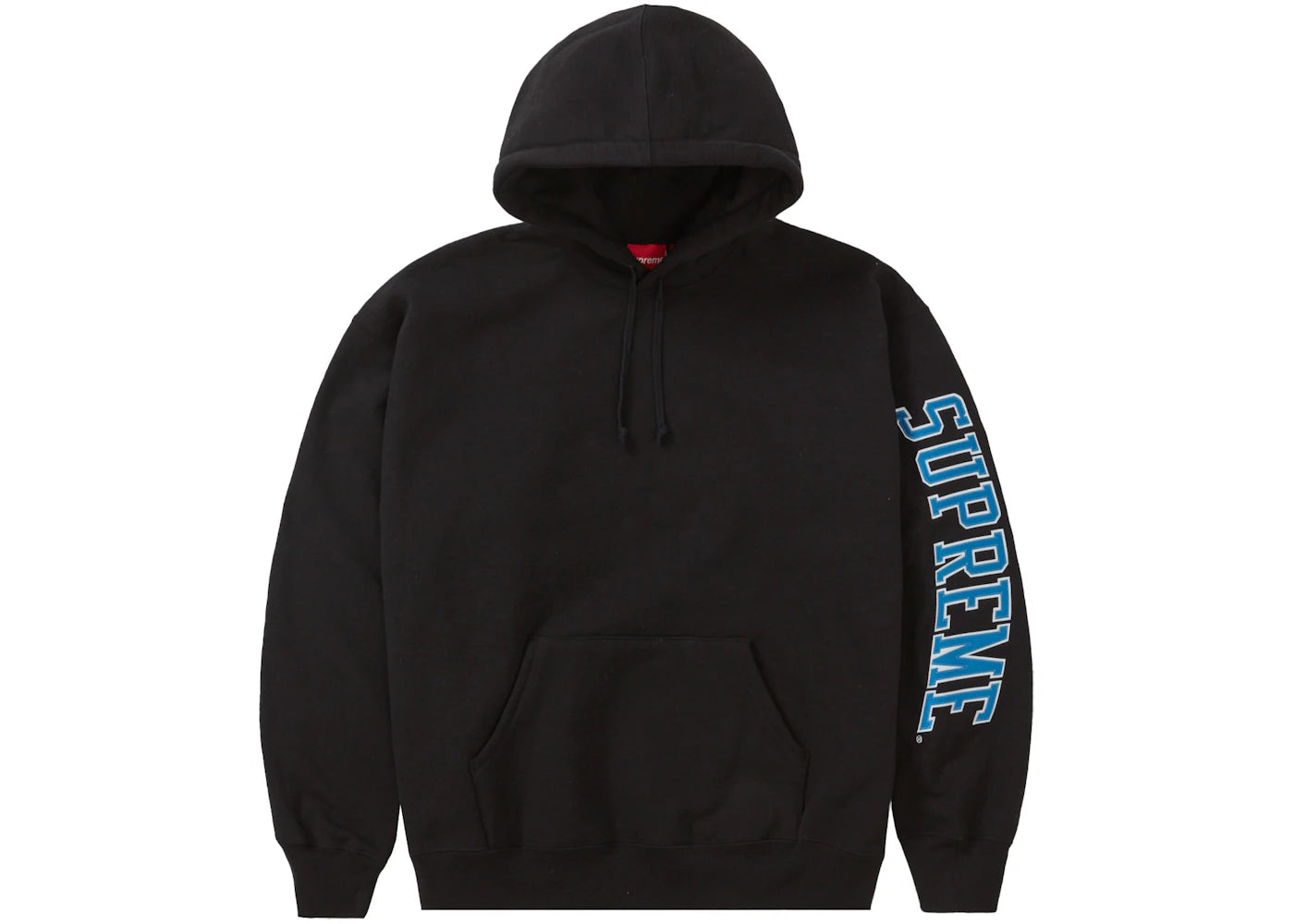 Supreme Sleeve Arc Hooded Sweatshirt (FW23) Black