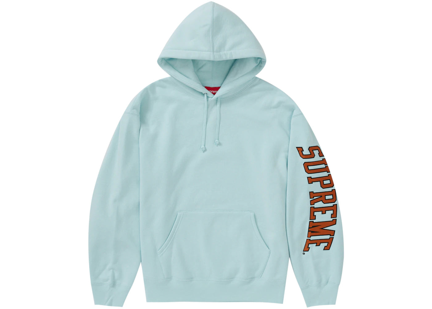 Supreme Sleeve Arc Hooded Sweatshirt (FW23) Pale Blue
