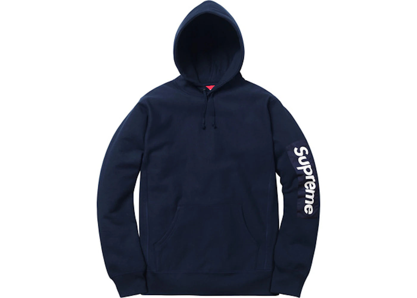 Supreme Sleeve Patch Hooded Sweatshirt Navy