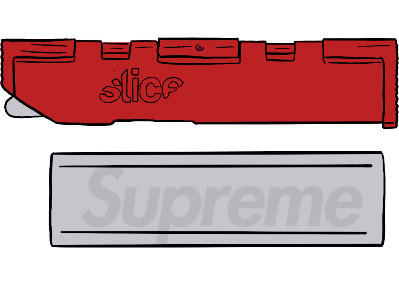 Supreme Slice Manual Carton Cutter Silver