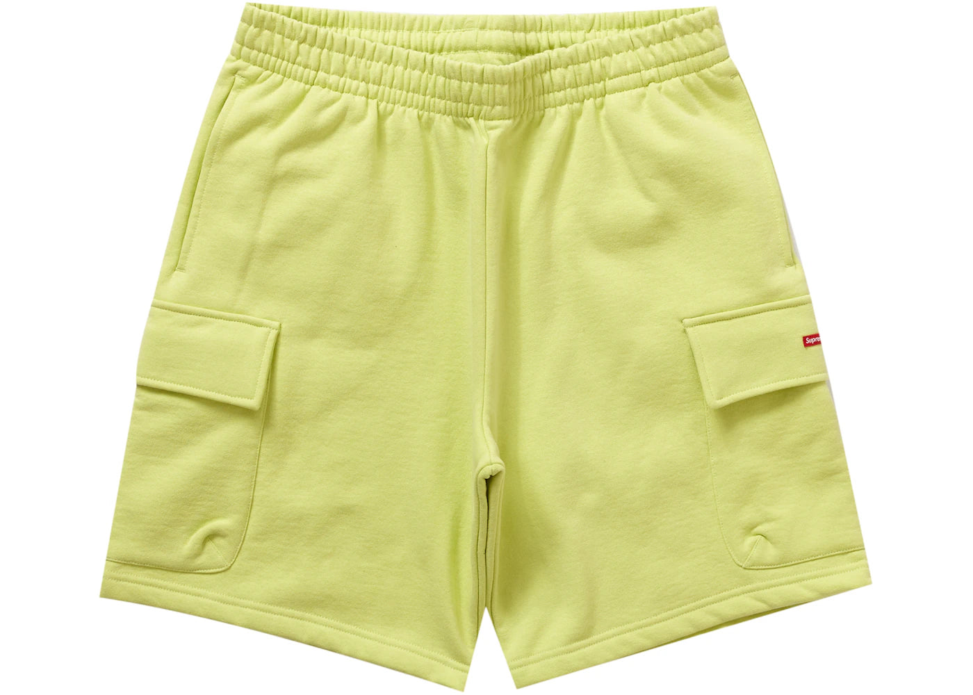 Supreme Small Box Baggy Cargo Sweatshort Lime