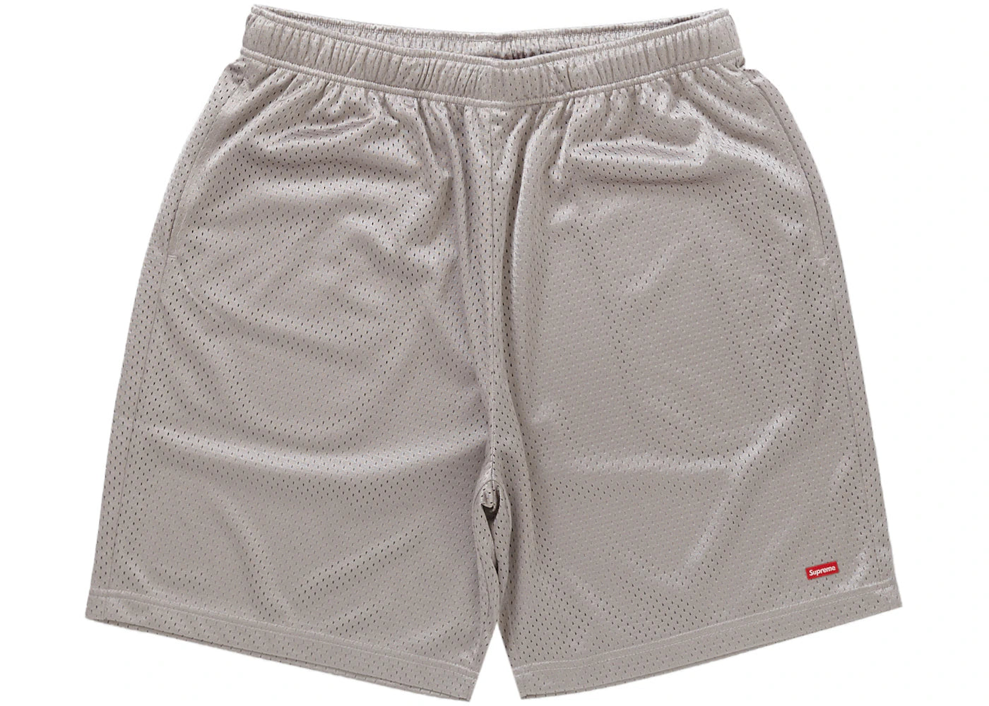 Supreme Small Box Baggy Mesh Short Grey