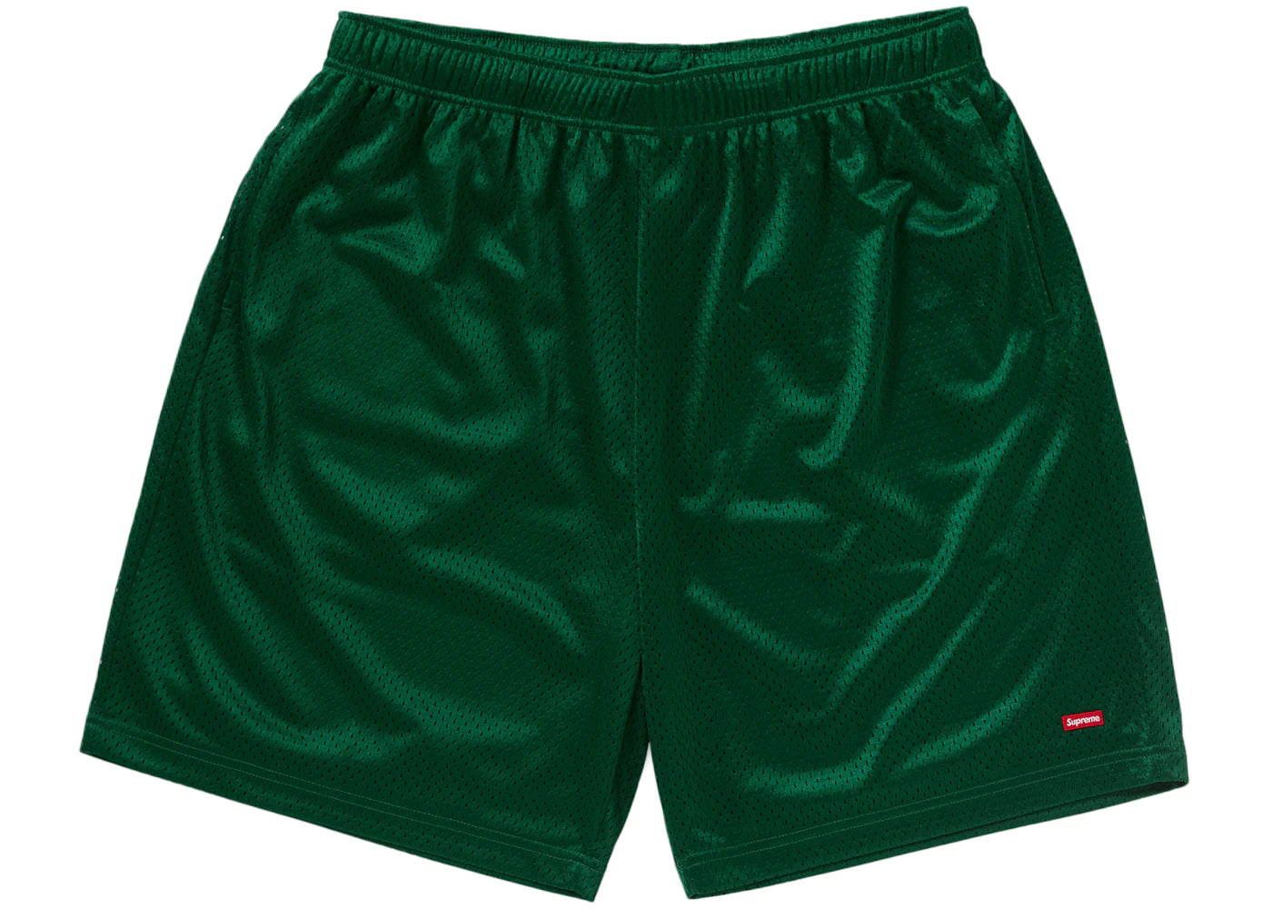 Supreme Small Box Baggy Mesh Short (SS24) Green