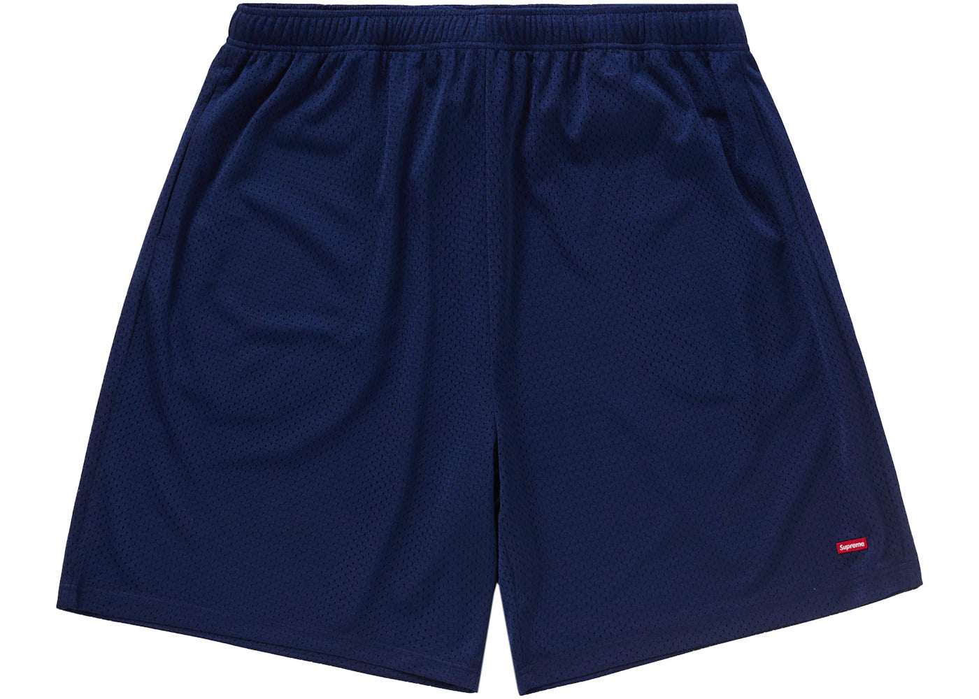 Supreme Small Box Baggy Mesh Short SS24 Navy