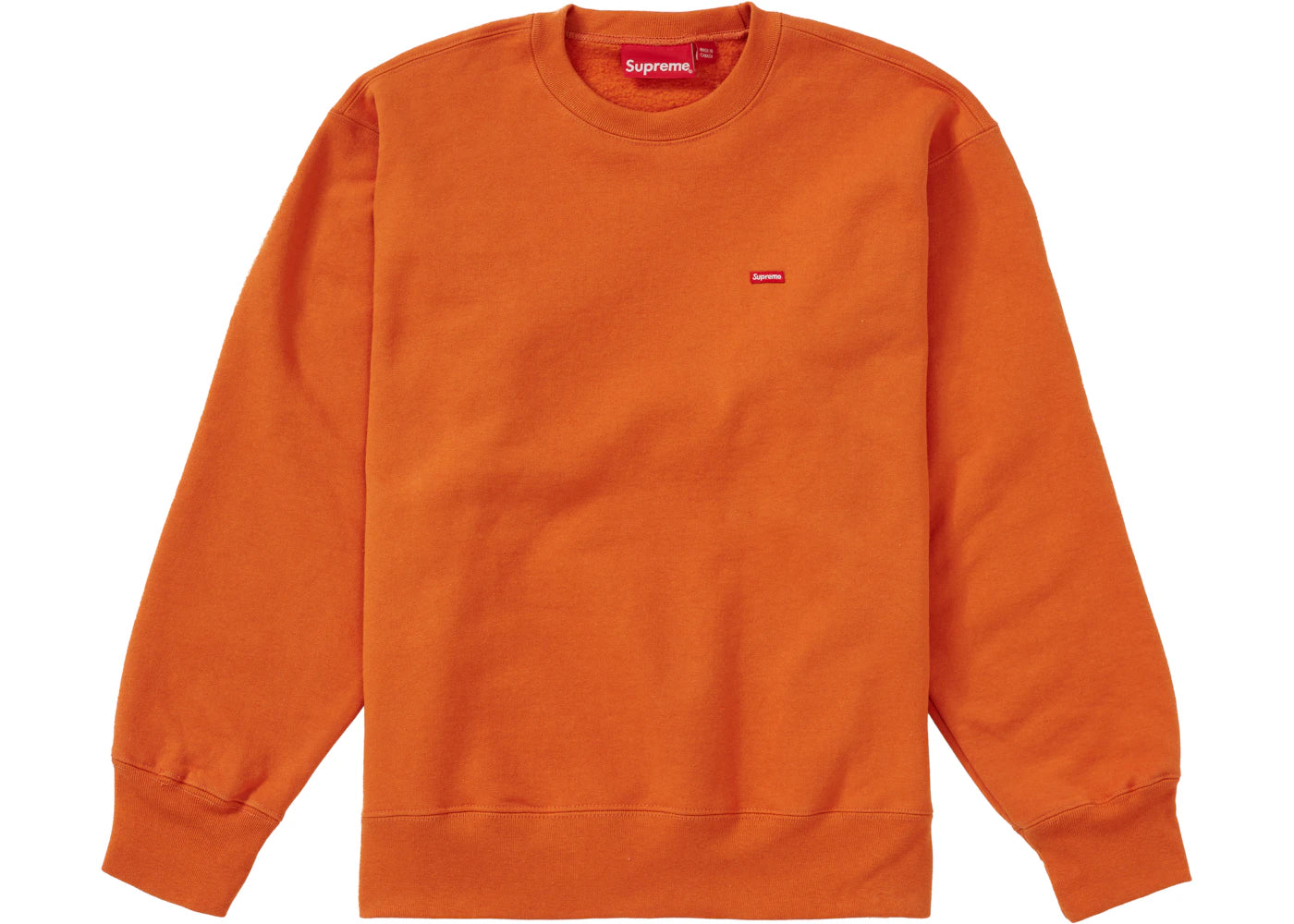 Supreme Small Box Crewneck (FW20) Burnt Orange