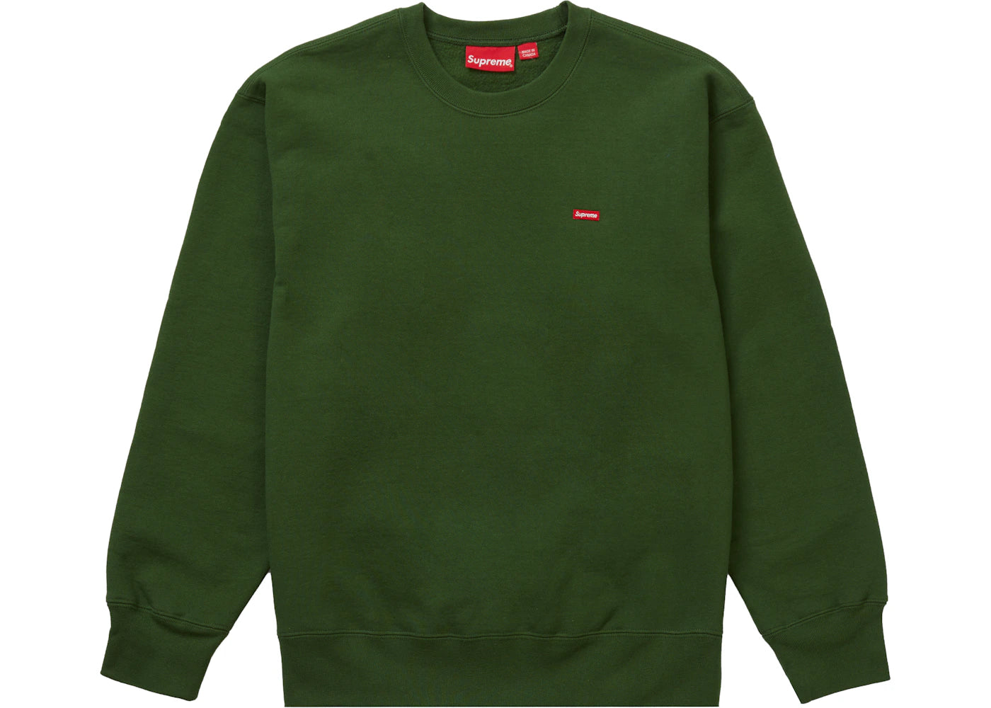 Supreme Small Box Crewneck (FW20) Green