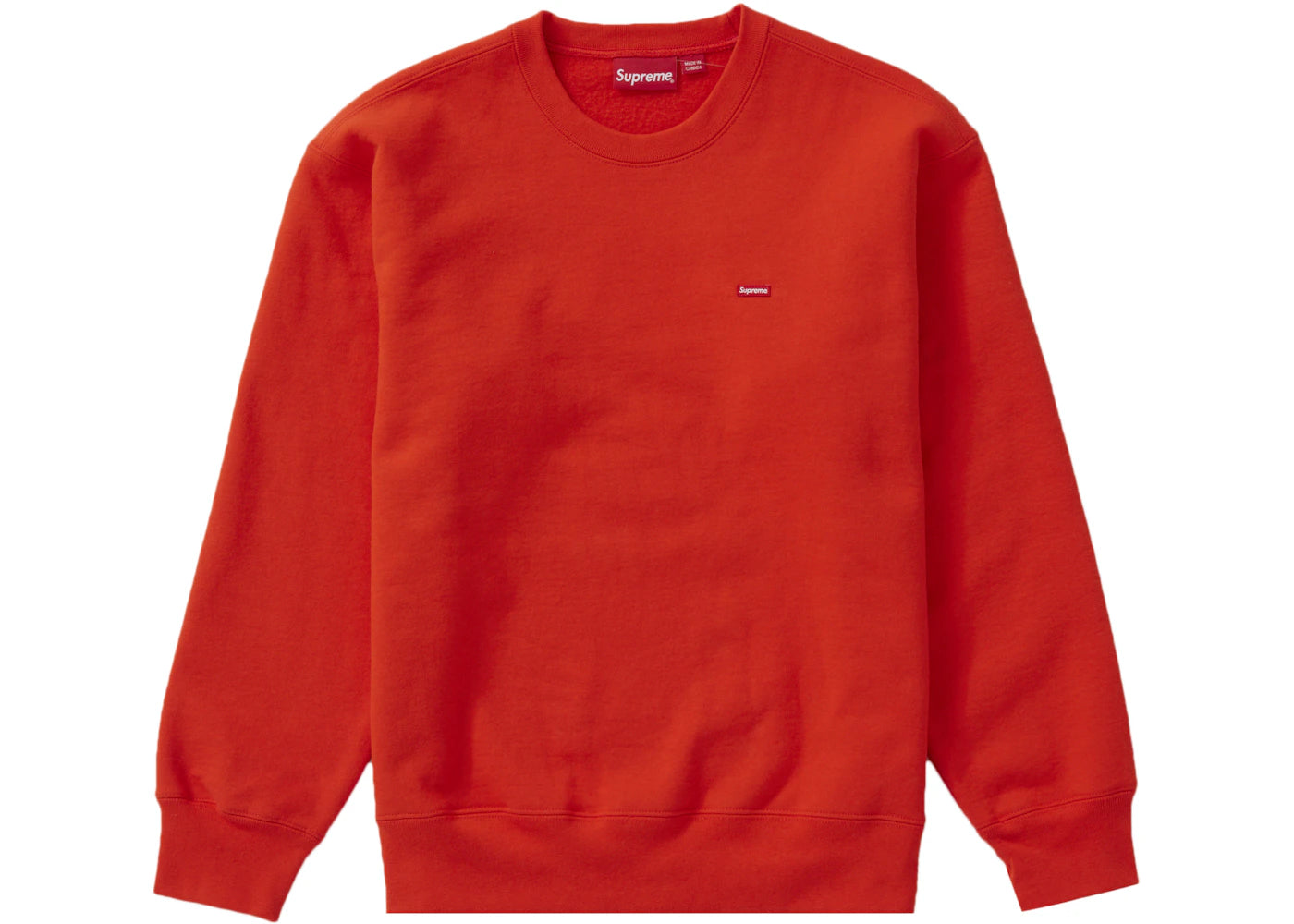 Supreme Small Box Crewneck (FW22) Bright Orange