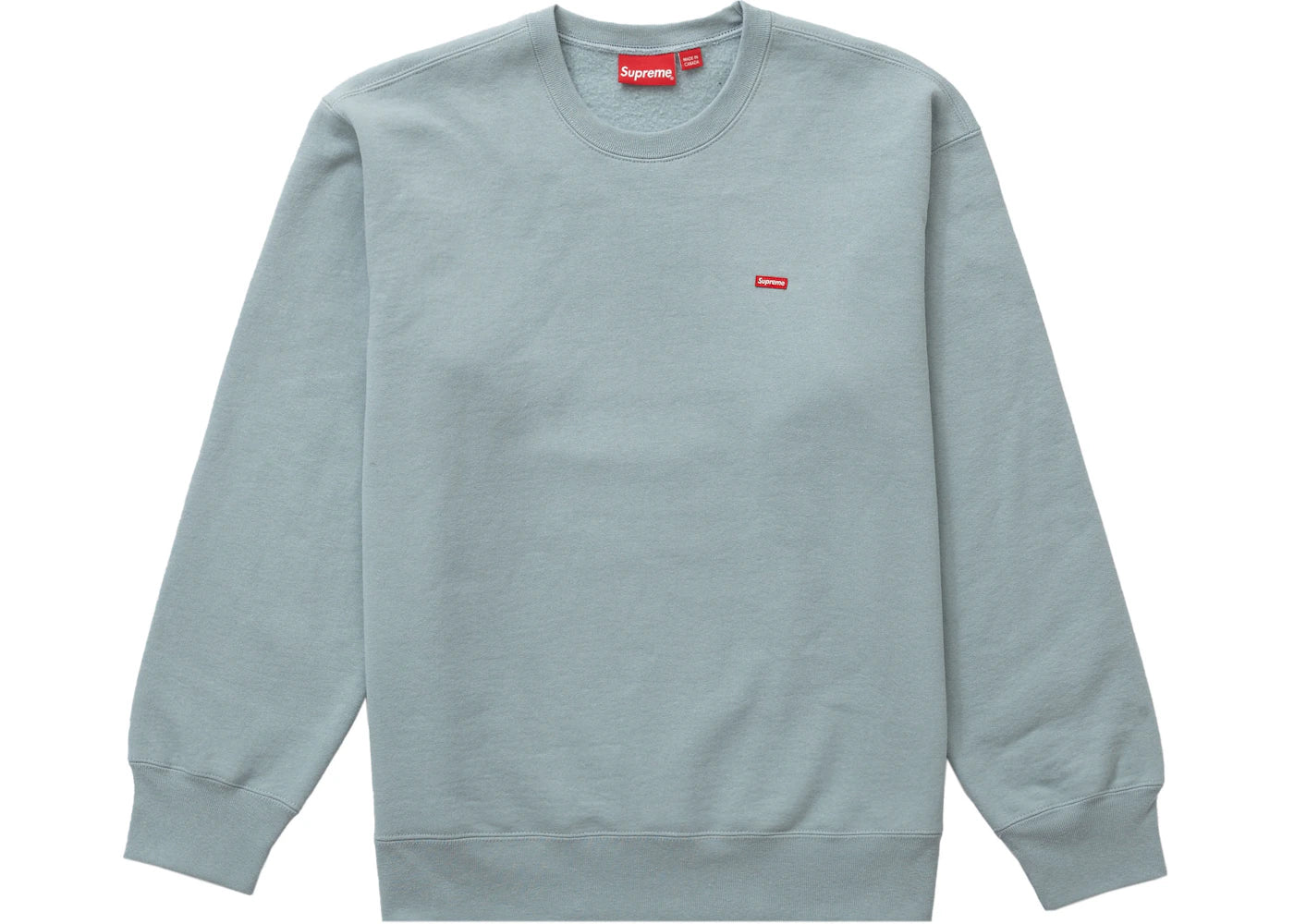 Supreme Small Box Crewneck (FW22) Light Slate