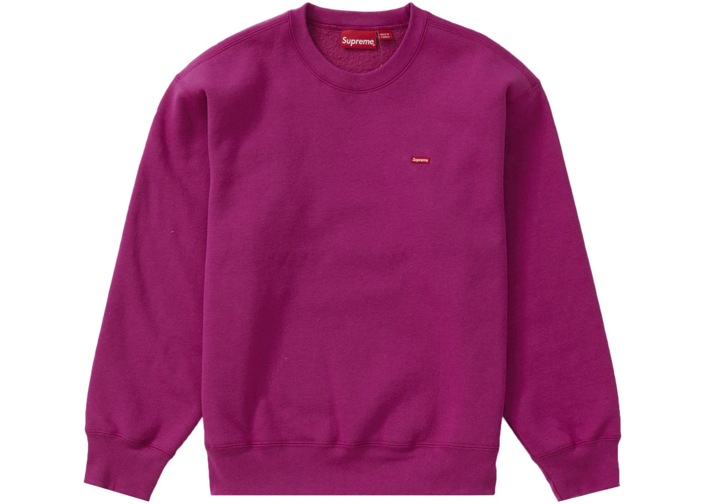 Supreme Small Box Crewneck (FW22) Raspberry