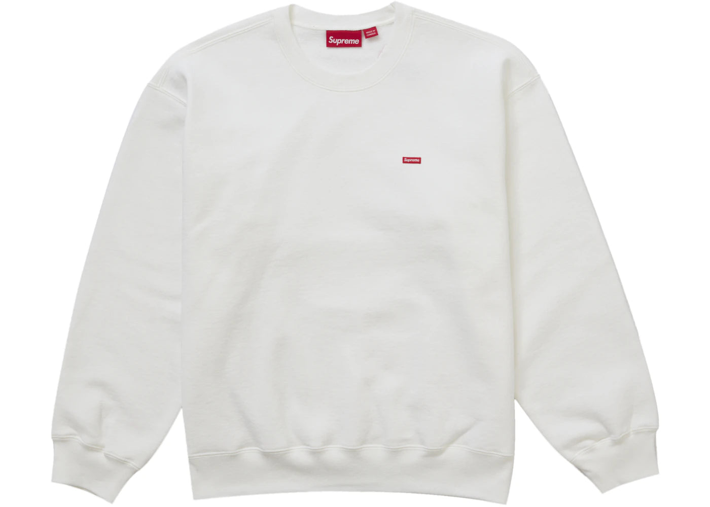 Supreme Small Box Crewneck (FW24) White