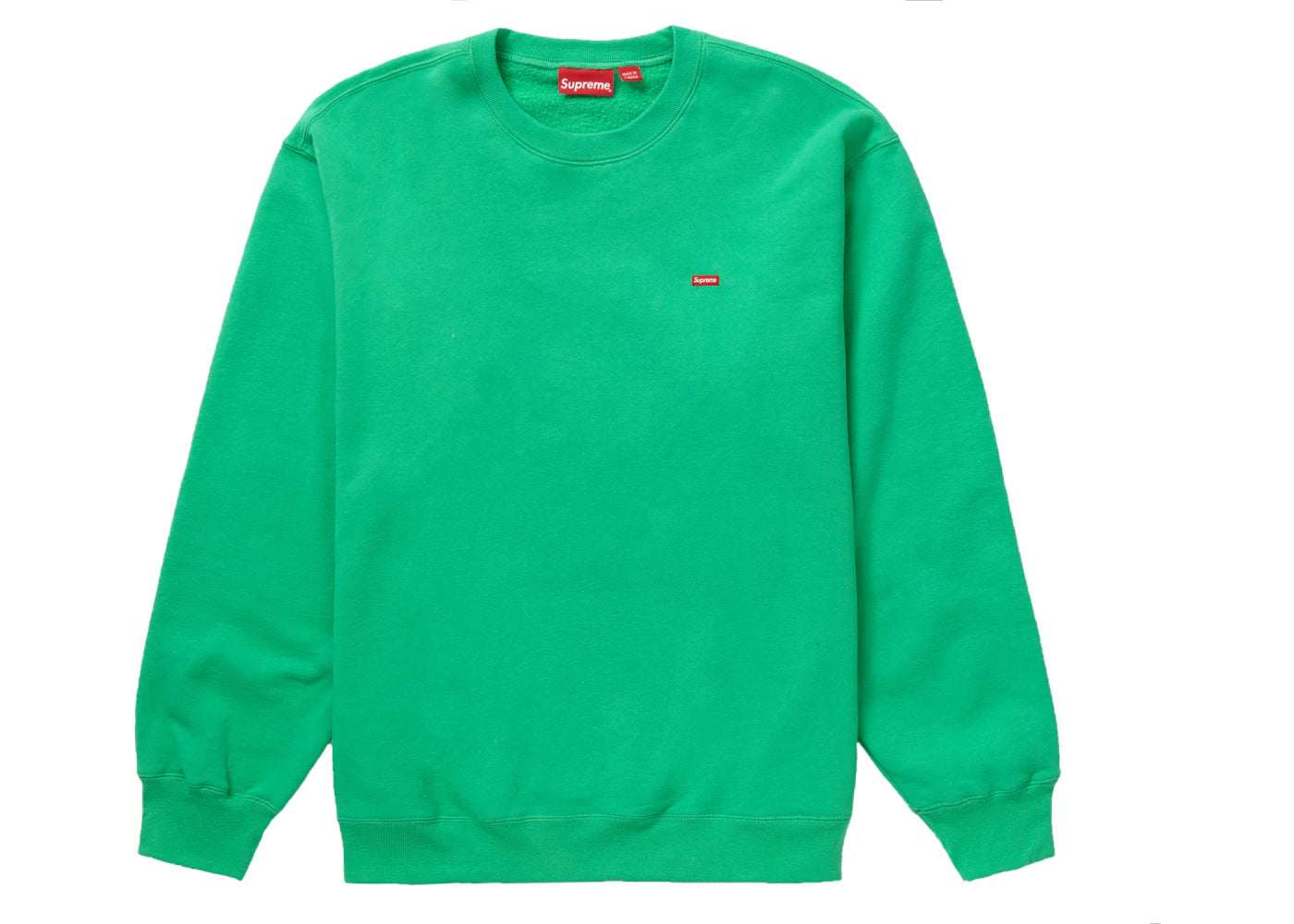 Supreme Small Box Crewneck Green