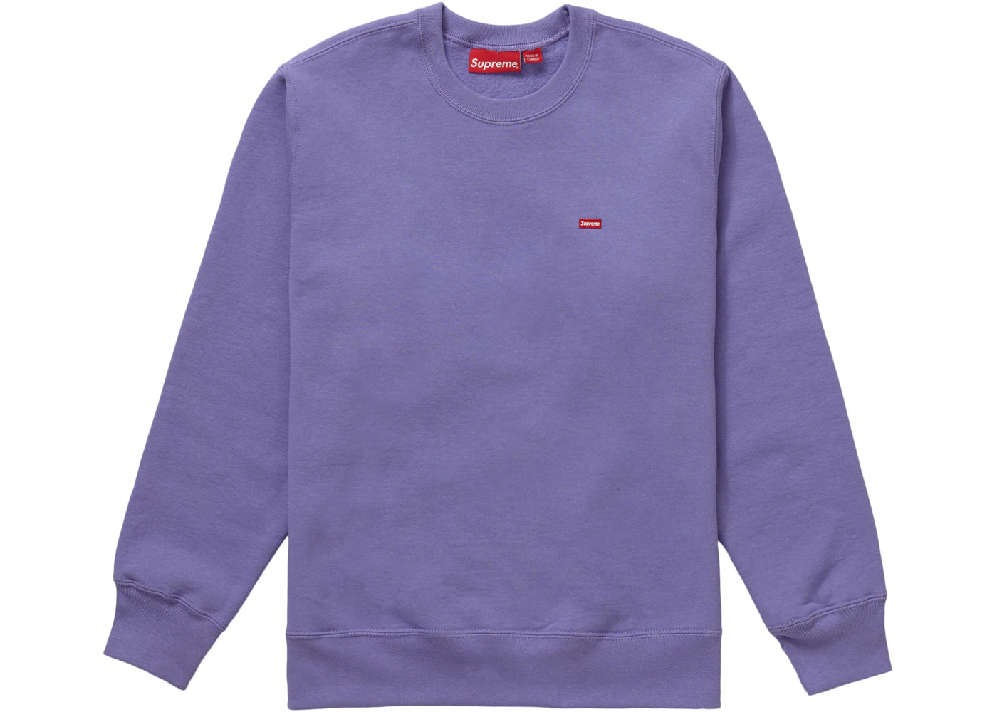 Supreme Small Box Crewneck Light Violet