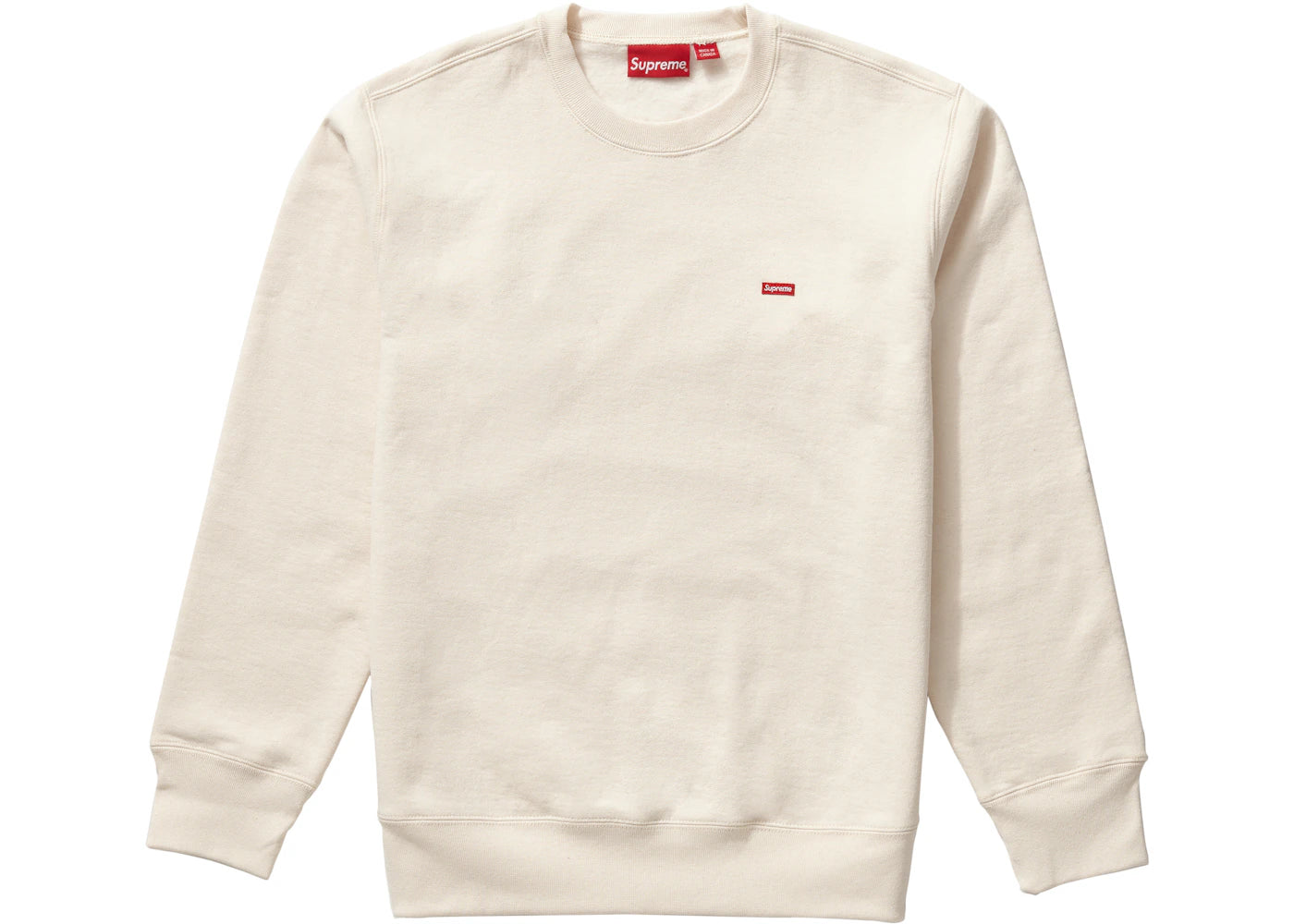 Supreme Small Box Crewneck Natural