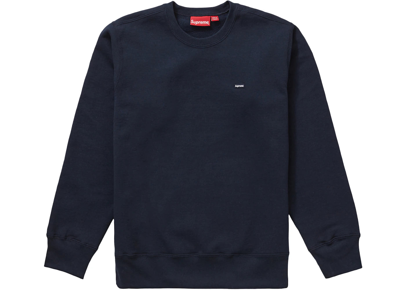 Supreme Small Box Crewneck Navy