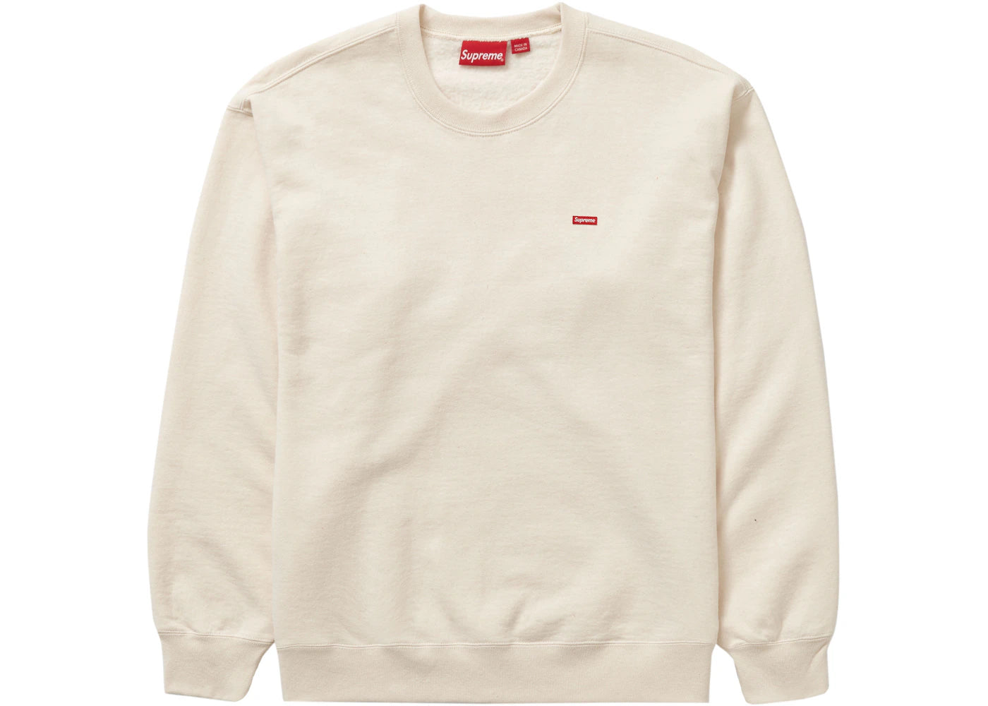 Supreme Small Box Crewneck Natural