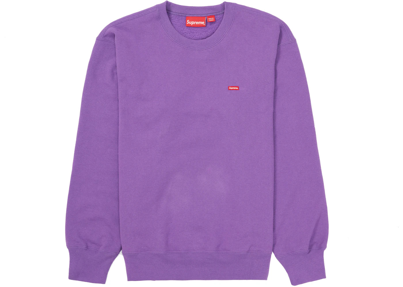 Supreme Small Box Crewneck (FW21) Violet