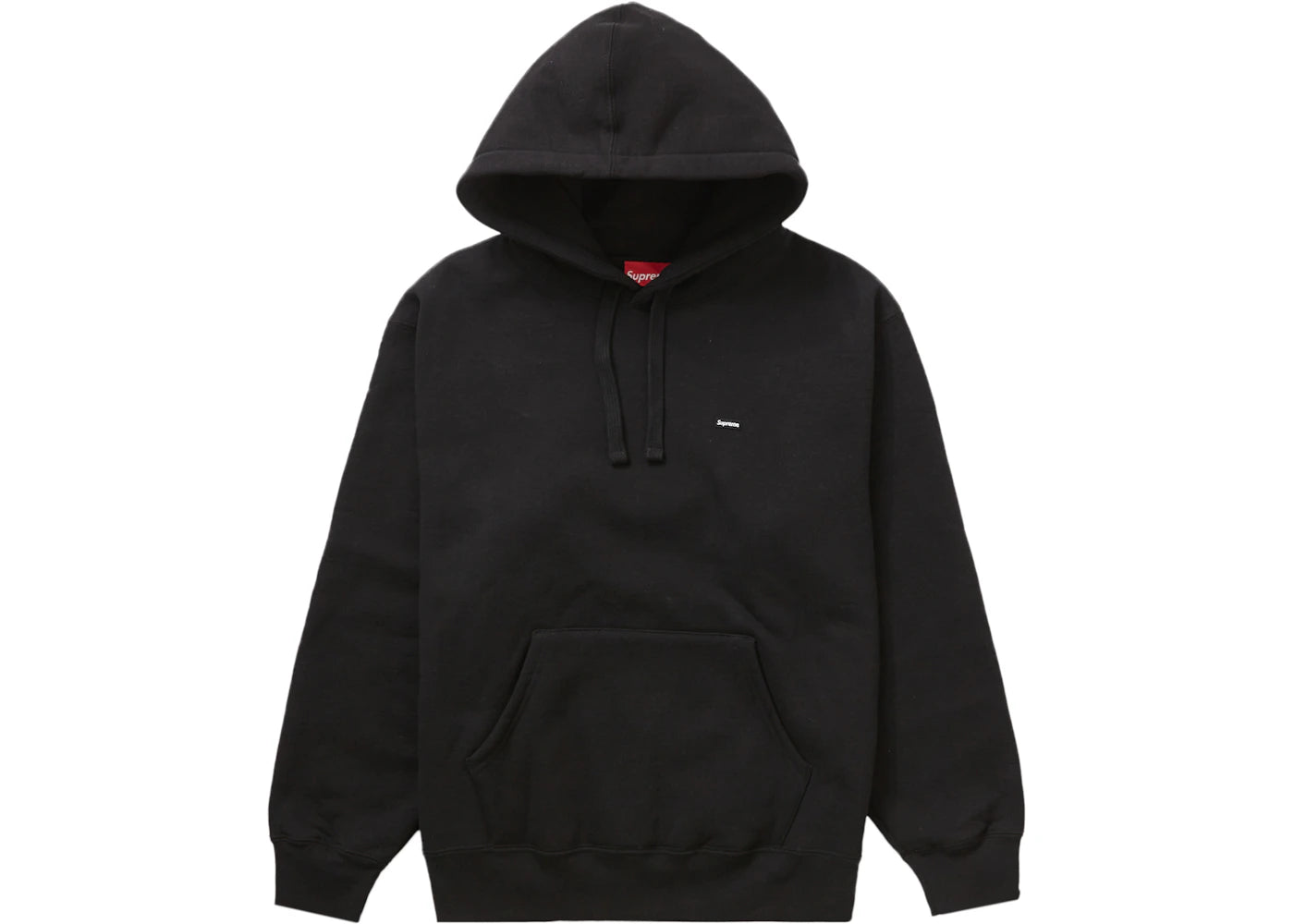 Supreme Small Box Drawcord Hooded Sweatshirt Black
