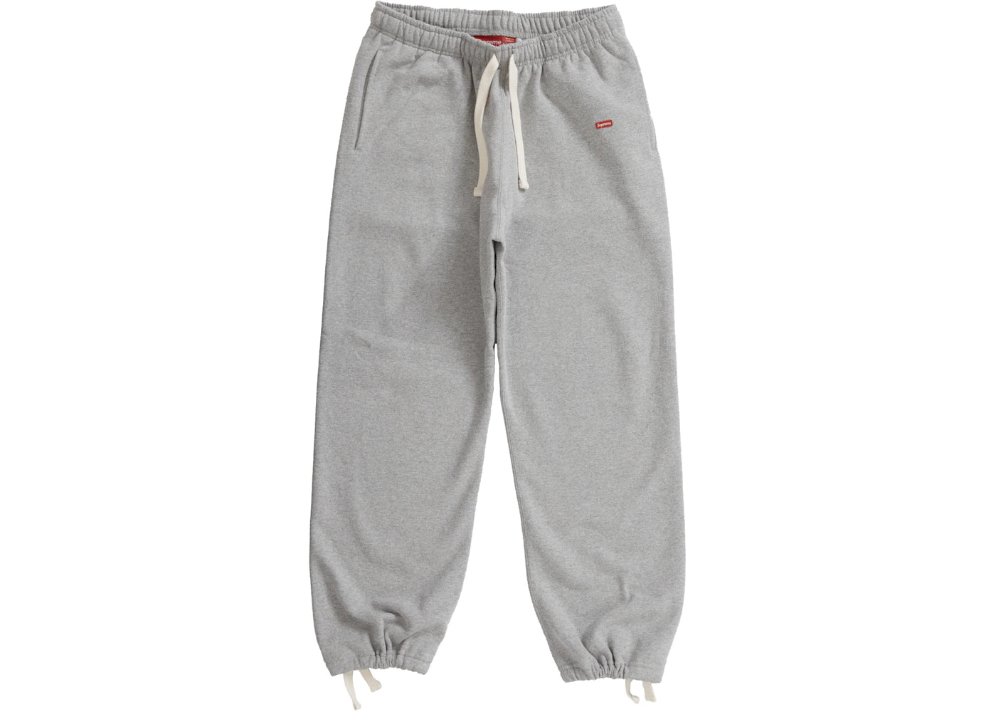 Supreme Small Box Drawcord Sweatpant Heather Grey