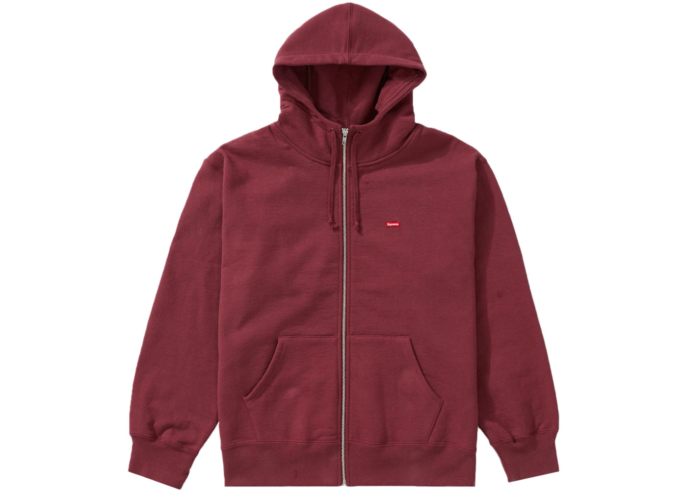 Supreme Small Box Facemask Zip Up Hooded Sweatshirt (FW21) Plum