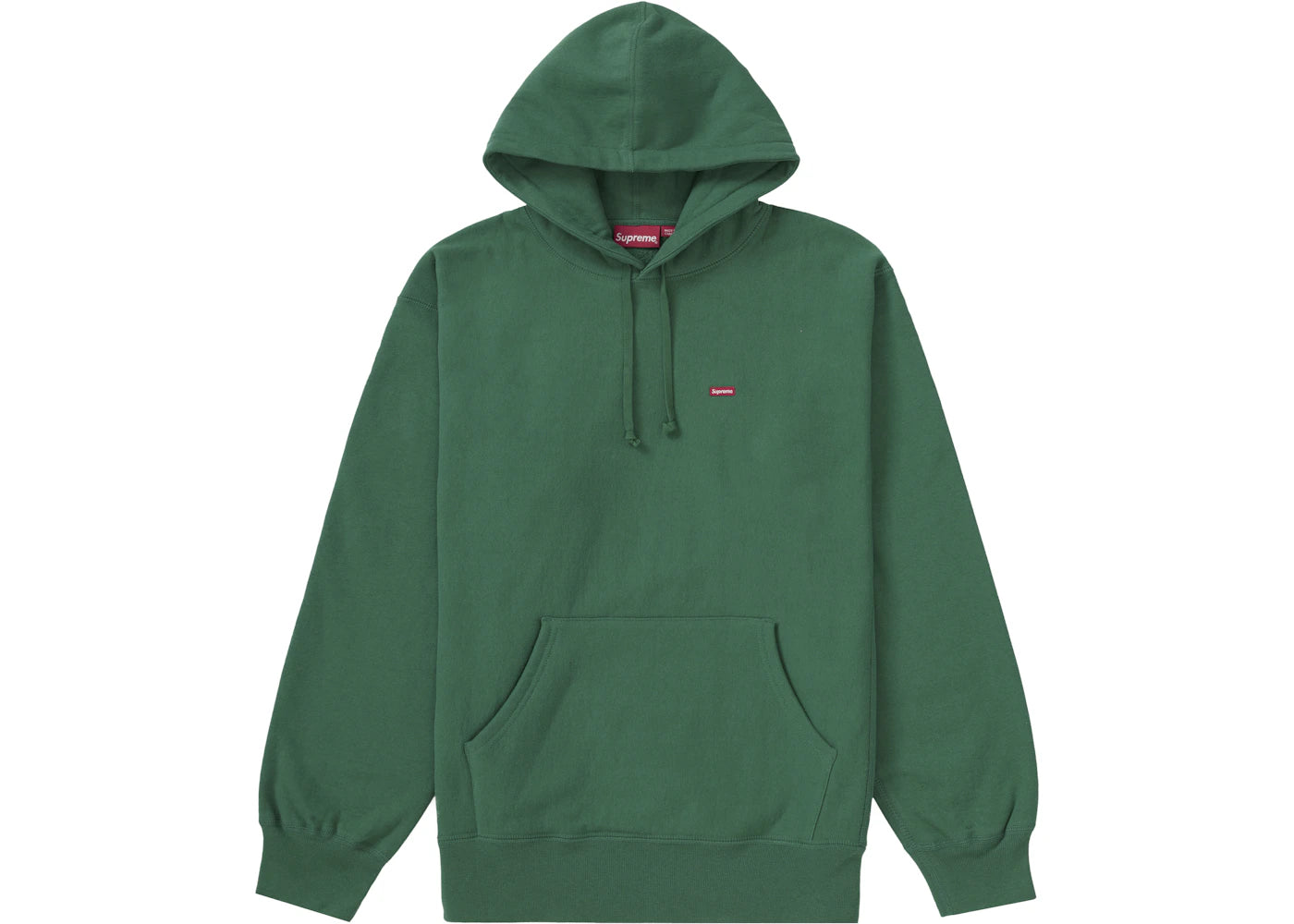 Supreme Small Box Hooded Sweatshirt (FW21) Light Pine