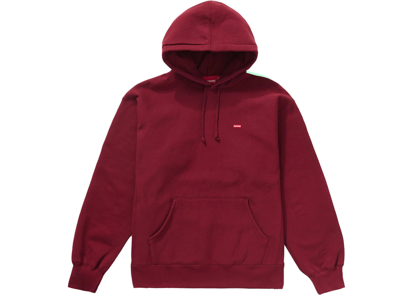 Supreme Small Box Hooded Sweatshirt (FW22) Cardinal