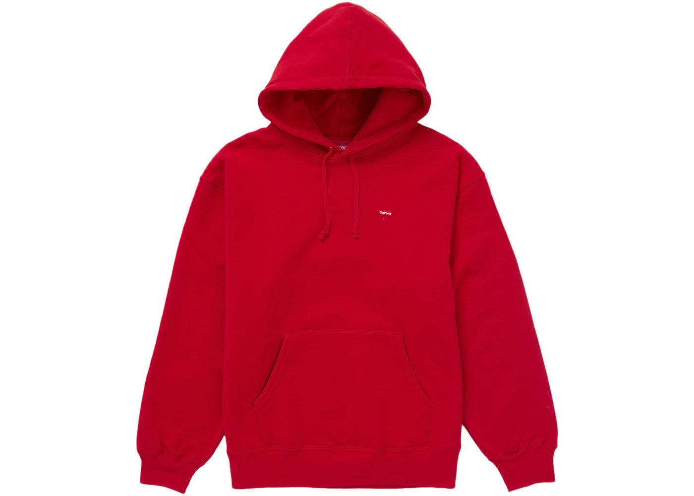 Supreme Small Box Hooded Sweatshirt (FW24) Red