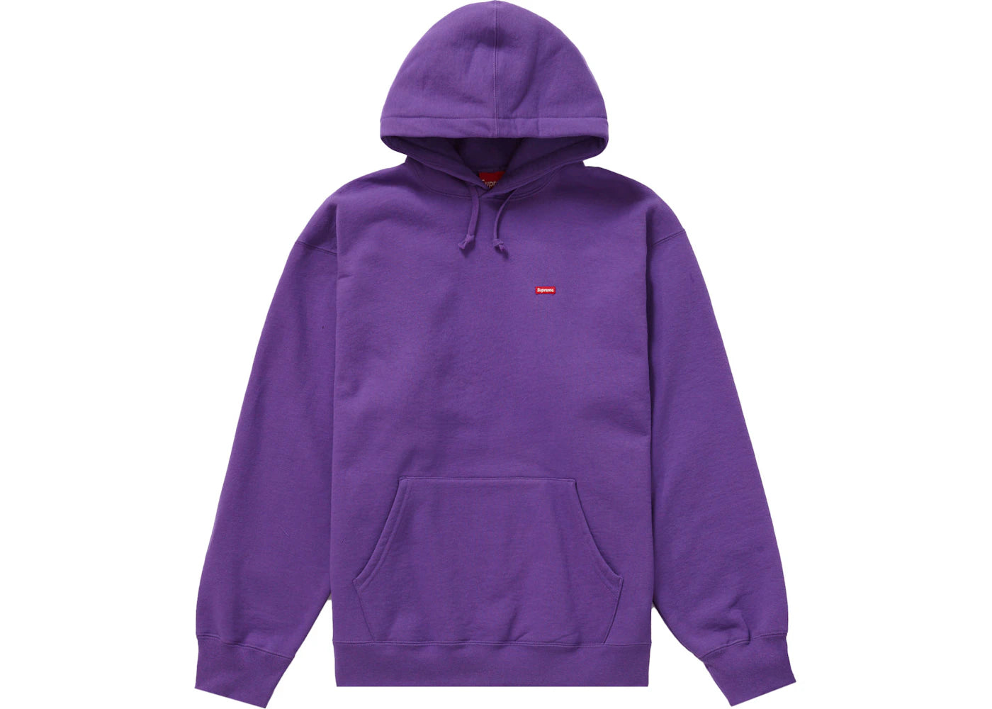 Supreme Small Box Hooded Sweatshirt (SS22) Purple